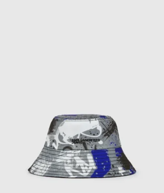 Αμφίδρομο καπέλο τύπου bucket με γκράφιτι