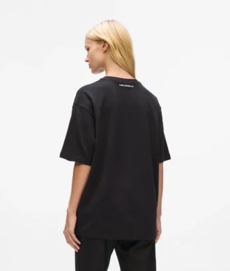 Αποκλειστικό χαλαρό T-shirt «Karl told me»