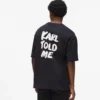 Αποκλειστικό χαλαρό T-shirt «Karl told me» Αποκλειστικό χαλαρό T-shirt «Karl told me»