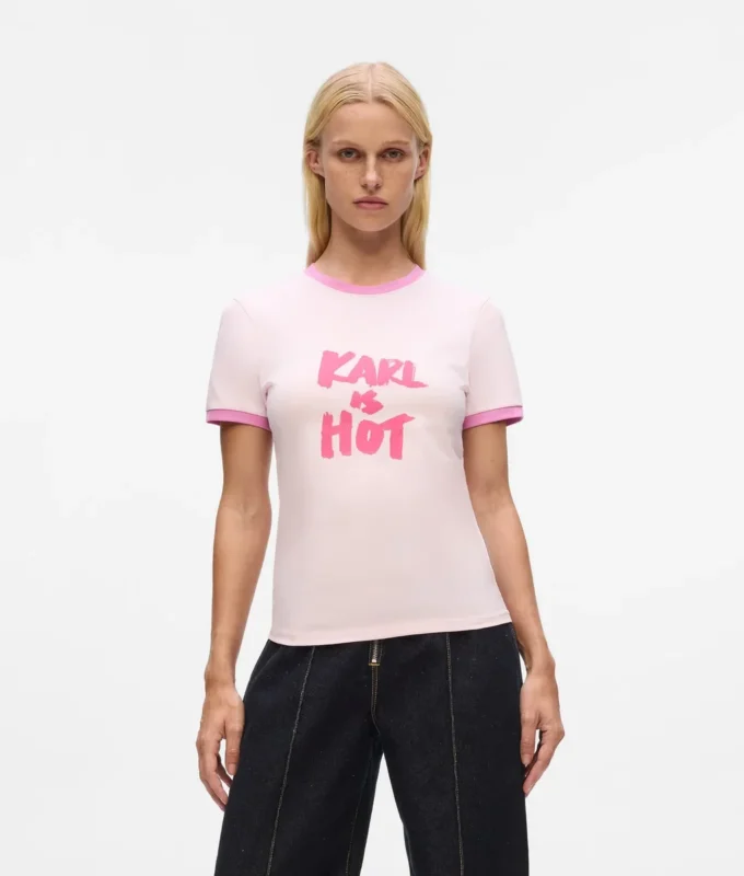 Αποκλειστικό T-shirt «Karl is hot» Αποκλειστικό T-shirt «Karl is hot»