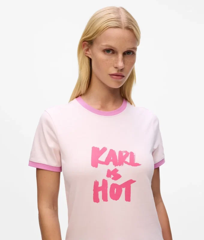 Αποκλειστικό T-shirt «Karl is hot» Αποκλειστικό T-shirt «Karl is hot»
