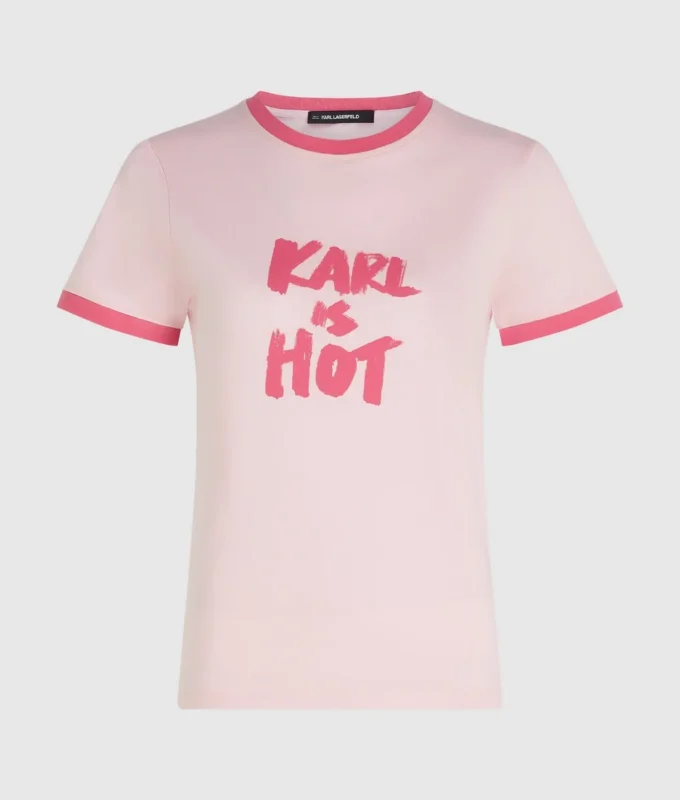 Αποκλειστικό T-shirt «Karl is hot» Αποκλειστικό T-shirt «Karl is hot»