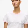 Αποκλειστικό T-shirt με λογότυπο από στρας Αποκλειστικό T-shirt με λογότυπο από στρας