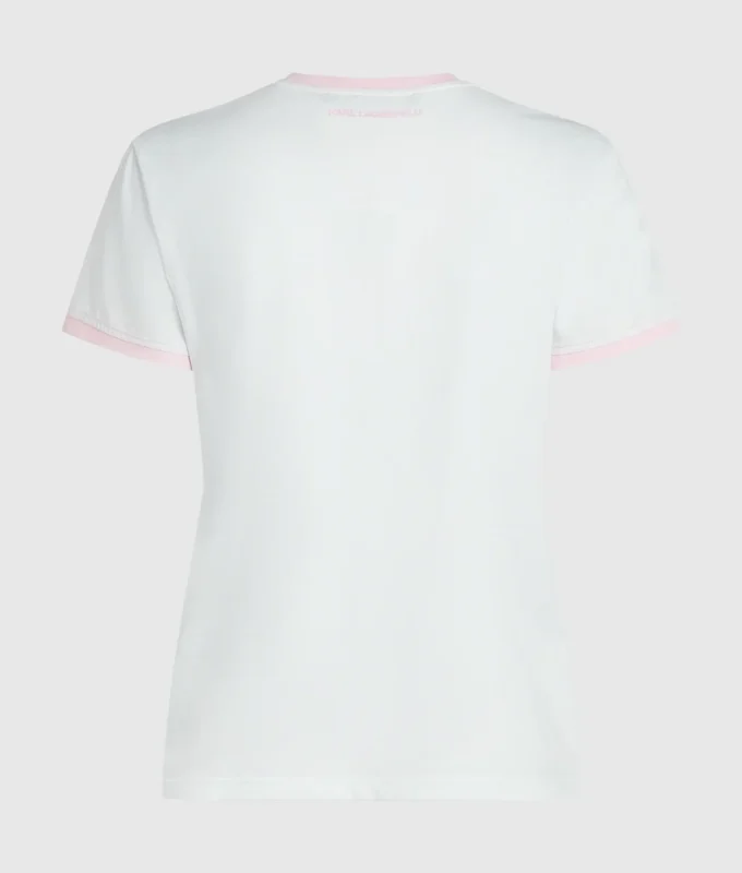 Αποκλειστικό T-shirt με λογότυπο από στρας Αποκλειστικό T-shirt με λογότυπο από στρας