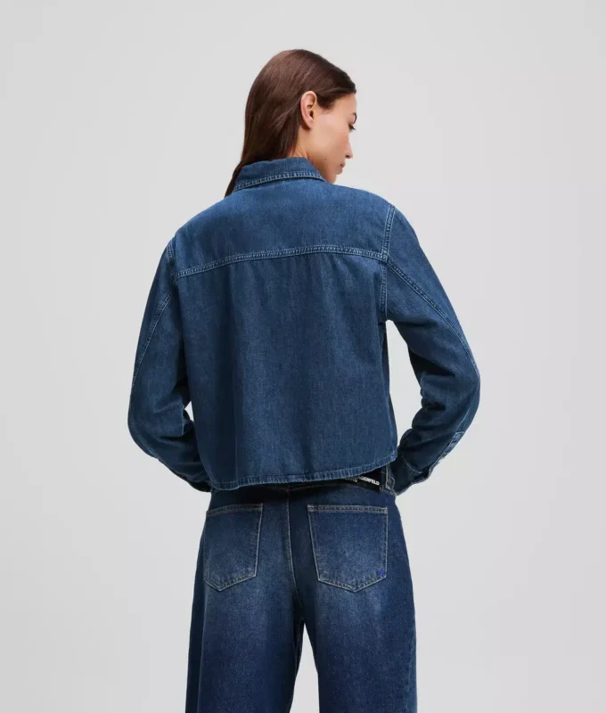 BOXY DENIM SHIRT BOXY DENIM SHIRT
