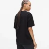 Χαλαρό T-shirt με φράση του Karl