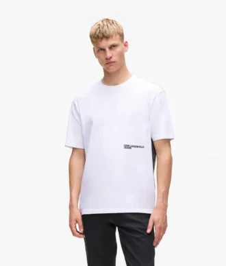 Χαλαρό T-shirt με τύπωμα Karl