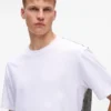 Χαλαρό T-shirt με τύπωμα Karl