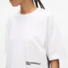 Χαλαρό T-shirt με τύπωμα Karl