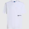 Χαλαρό T-shirt με τύπωμα Karl