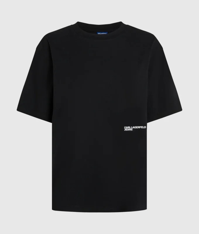 Χαλαρό T-shirt με τύπωμα Karl