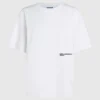 Χαλαρό T-shirt με τύπωμα Karl
