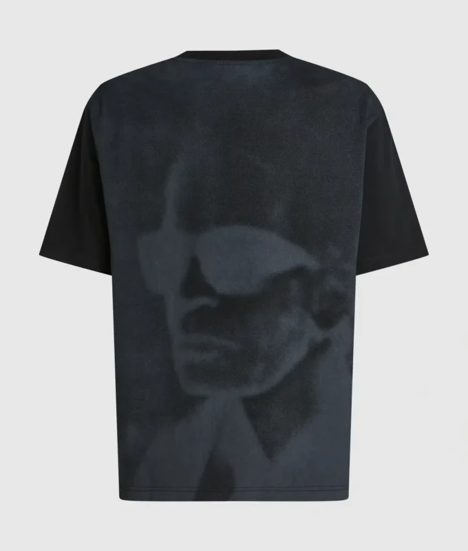 Χαλαρό T-shirt με τύπωμα Karl