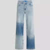 ΧΑΛΑΡΩΤΙΚΟ JEANS ΜΕ ΧΡΩΜΑΤΙΚΑ ΤΜΗΜΑΤΑ