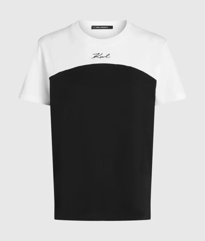 Χαρακτηριστικό μονόχρωμο T-shirt