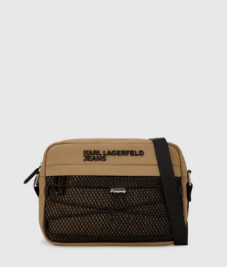 Χρηστική τσάντα crossbody με κορδόνι