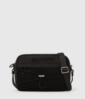 Χρηστική τσάντα crossbody με κορδόνι