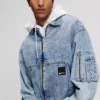 DENIM BOMBER JACKET DENIM BOMBER JACKET