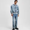 DENIM BOMBER JACKET DENIM BOMBER JACKET