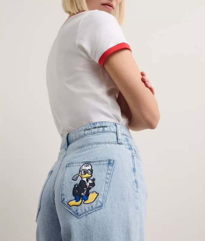 DISNEY X KL JEANS ΜΕ ΦΑΡΔΥ ΠΟΔΙ DISNEY X KL JEANS ΜΕ ΦΑΡΔΥ ΠΟΔΙ