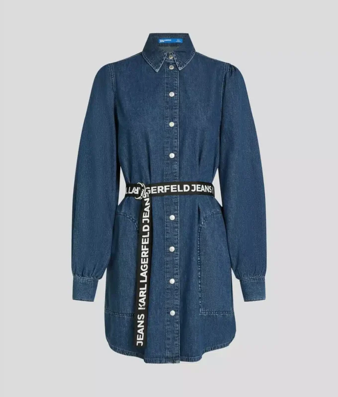 ΦΟΡΕΜΑ DENIM ΜΕ ΦΟΥΣΚΩΤΑ ΜΑΝΙΚΙΑ ΦΟΡΕΜΑ DENIM ΜΕ ΦΟΥΣΚΩΤΑ ΜΑΝΙΚΙΑ