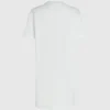 Φόρεμα T-shirt με γκράφιτι