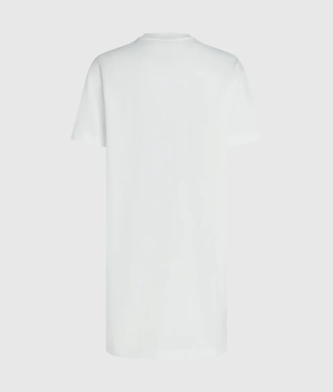 Φόρεμα T-shirt με γκράφιτι