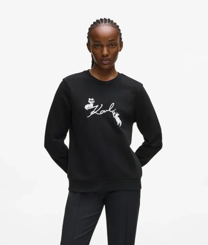 Φούτερ Ikon Signature Choupette Φούτερ Ikon Signature Choupette