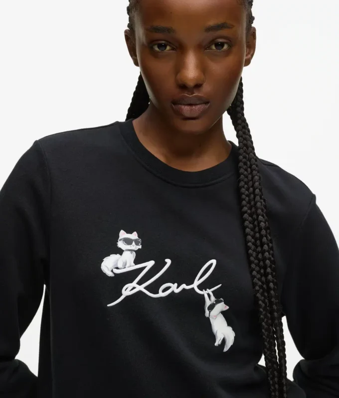 Φούτερ Ikon Signature Choupette Φούτερ Ikon Signature Choupette