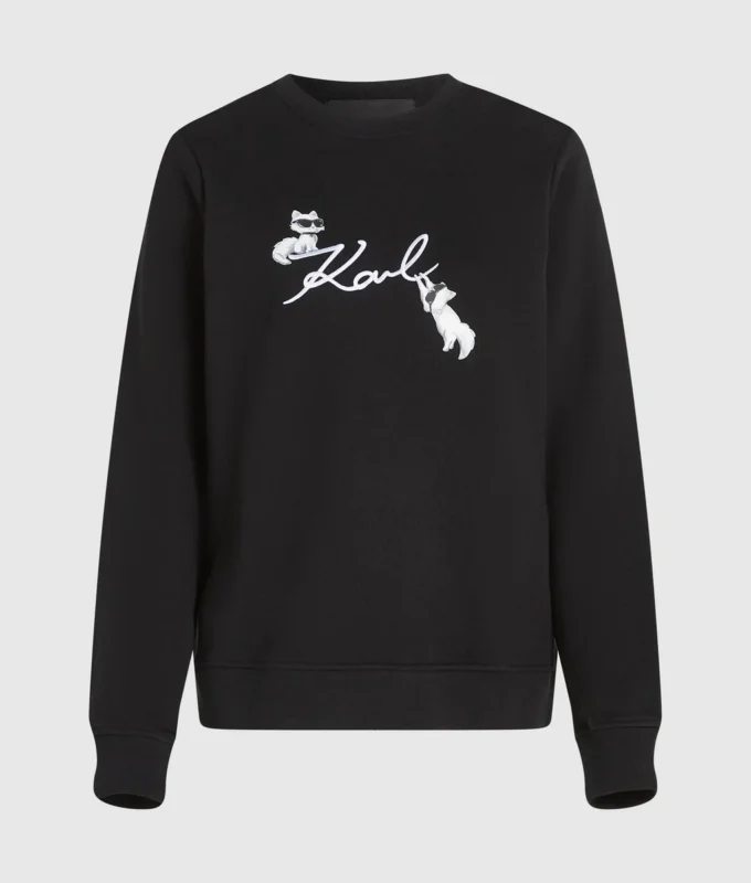 Φούτερ Ikon Signature Choupette Φούτερ Ikon Signature Choupette