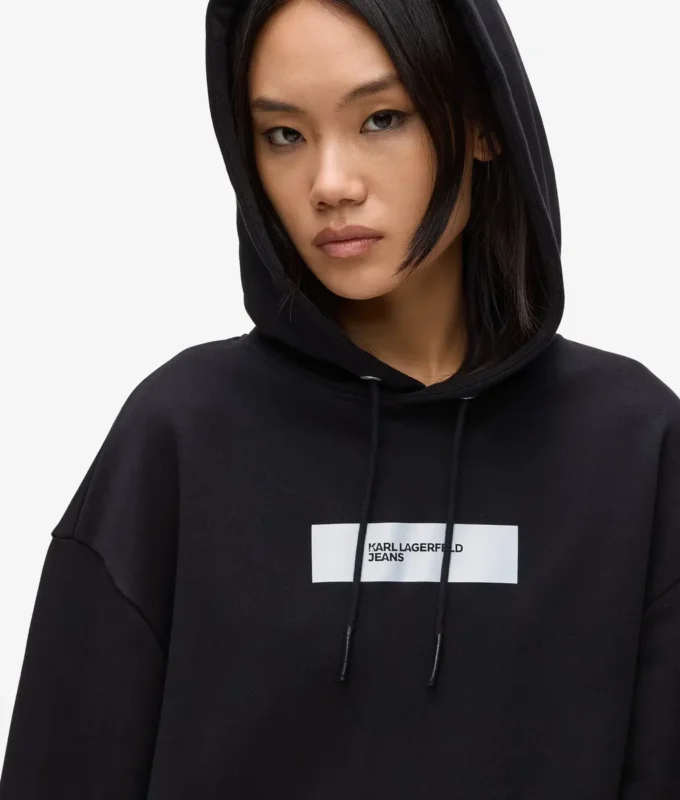 Φούτερ με κουκούλα oversized Φούτερ με κουκούλα oversized