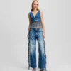 ΦΡΕΝΙΖΟΜΕΝΟ RELAXED JEANS ΦΡΕΝΙΖΟΜΕΝΟ RELAXED JEANS