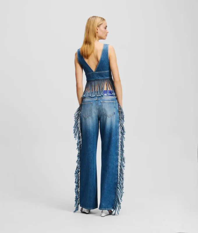 ΦΡΕΝΙΖΟΜΕΝΟ RELAXED JEANS ΦΡΕΝΙΖΟΜΕΝΟ RELAXED JEANS