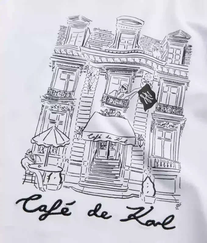 GIRLS CAFÉ DE KARL T-SHIRT GIRLS CAFÉ DE KARL T-SHIRT