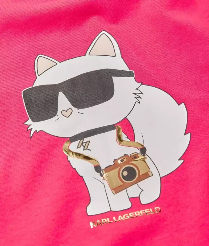 Γυναικείο T-shirt Ikon Choupette Γυναικείο T-shirt Ikon Choupette
