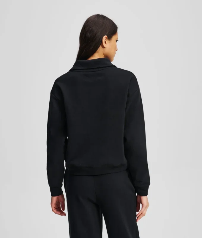 HOTEL KARL LOUNGEWEAR HALF-ZIP SWEATSHIRT HOTEL KARL LOUNGEWEAR HALF-ZIP SWEATSHIRT