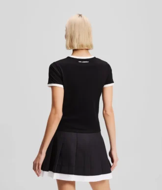 IKON CONTRAST PIPING T-SHIRT