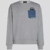 IKON DENIM POCKET SWEATSHIRT IKON DENIM POCKET SWEATSHIRT