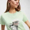 IKON KARL & CHOUPETTE RHINESTONE T-SHIRT IKON KARL & CHOUPETTE RHINESTONE T-SHIRT