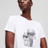 IKON KARL & CHOUPETTE RHINESTONE T-SHIRT IKON KARL & CHOUPETTE RHINESTONE T-SHIRT