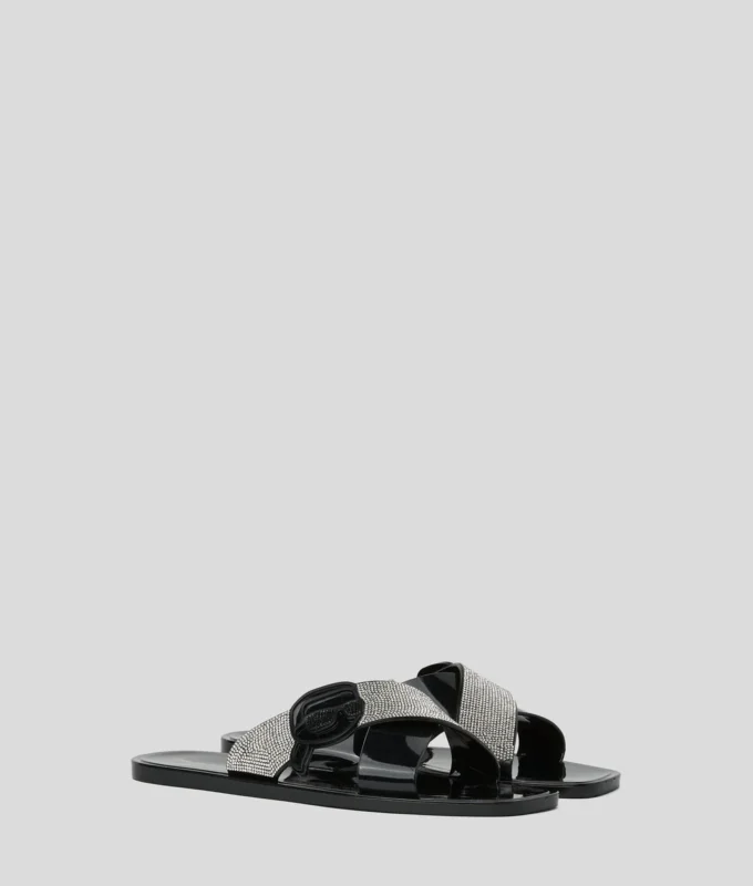 IKON NFT JELLY RHINESTONE SANDALS IKON NFT JELLY RHINESTONE SANDALS