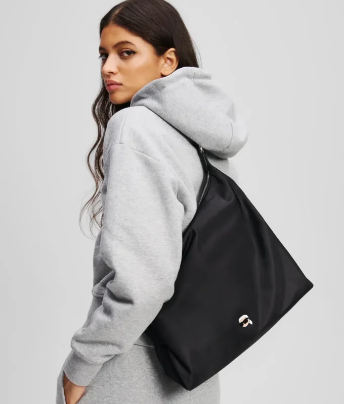 IKON NYLON HOBO BAG IKON NYLON HOBO BAG
