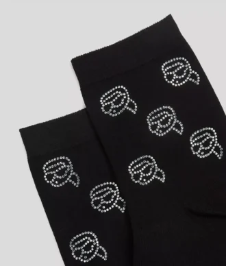IKON RHINESTONE SOCKS – 2-PACK