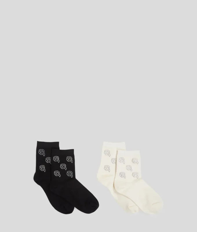 IKON RHINESTONE SOCKS – 2-PACK IKON RHINESTONE SOCKS – 2-PACK