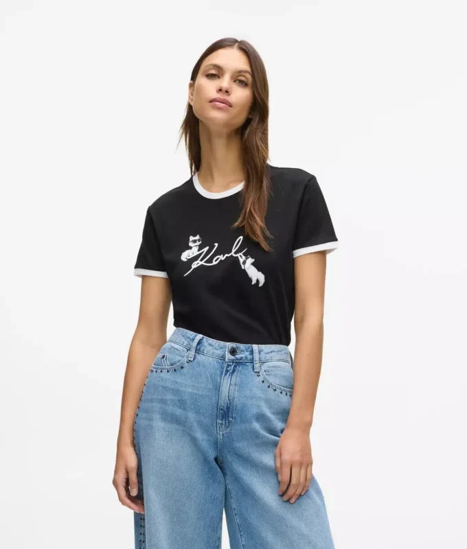 Ikon Signature Choupette T-shirt Ikon Signature Choupette T-shirt