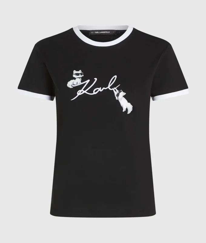 Ikon Signature Choupette T-shirt Ikon Signature Choupette T-shirt