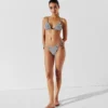 IKON STRIPED TRIANGLE BIKINI TOP IKON STRIPED TRIANGLE BIKINI TOP
