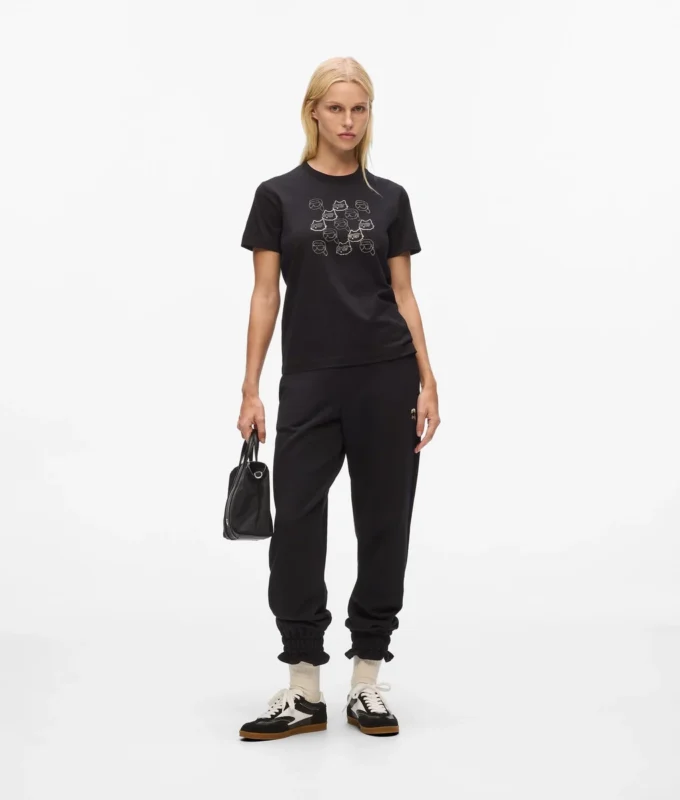 Ikon T-shirt με στρας Ikon T-shirt με στρας