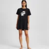 IKON T-SHIRT PAJAMA DRESS IKON T-SHIRT PAJAMA DRESS