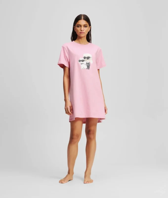 IKON T-SHIRT PAJAMA DRESS IKON T-SHIRT PAJAMA DRESS